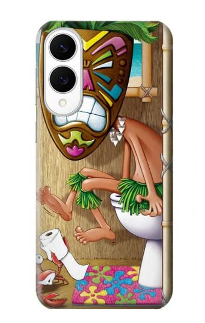 S1702 Tiki Man Toilet Case For Samsung Galaxy S25 Edge