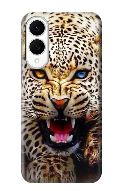 S1932 Blue Eyed Leopard Case For Samsung Galaxy S25 Edge