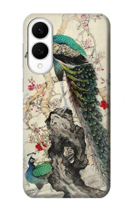 S2086 Peacock Painting Case For Samsung Galaxy S25 Edge
