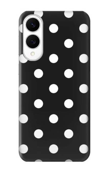 S2299 Black Polka Dots Case For Samsung Galaxy S25 Edge