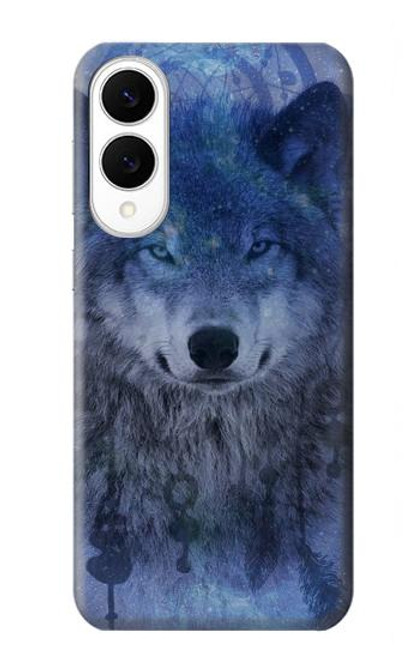S3410 Wolf Dream Catcher Case For Samsung Galaxy S25 Edge S3410 Wolf Dream Catcher Case For Samsung Galaxy S25 Edge
