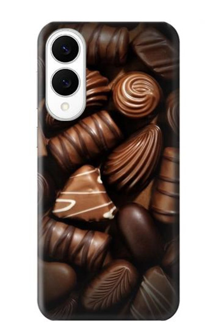S3840 Dark Chocolate Milk Chocolate Lovers Case For Samsung Galaxy S25 Edge