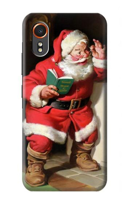 S1417 Santa Claus Merry Xmas Case For Samsung Galaxy XCover7