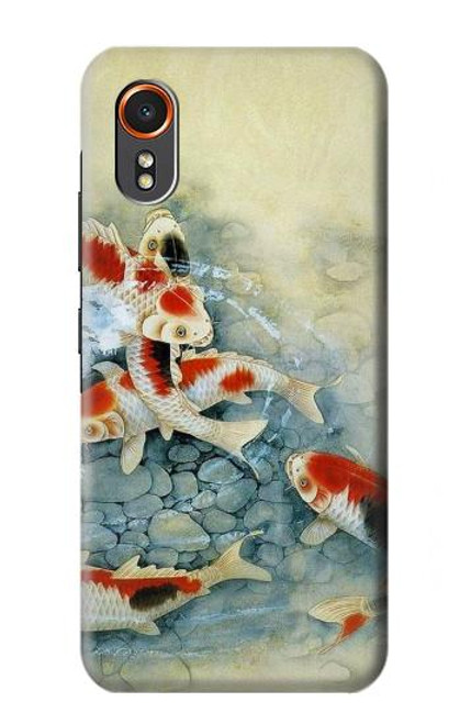 S1654 Koi Carp Fish Art Painting Case For Samsung Galaxy XCover7