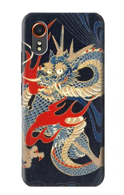 S2073 Japan Dragon Art Case For Samsung Galaxy XCover7
