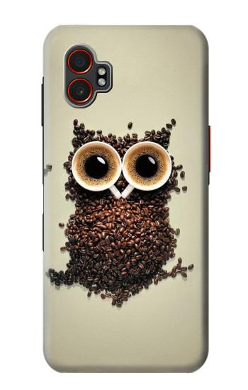 S0360 Coffee Owl Case For Samsung Galaxy XCover7 Pro