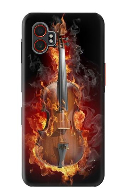 S0864 Fire Violin Case For Samsung Galaxy XCover7 Pro