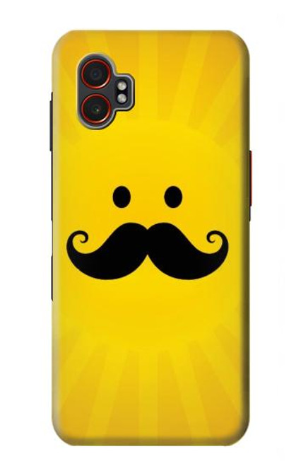S1145 Yellow Mustache Sun Case For Samsung Galaxy XCover7 Pro