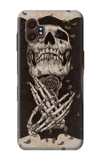 S1676 Skull Rose Case For Samsung Galaxy XCover7 Pro