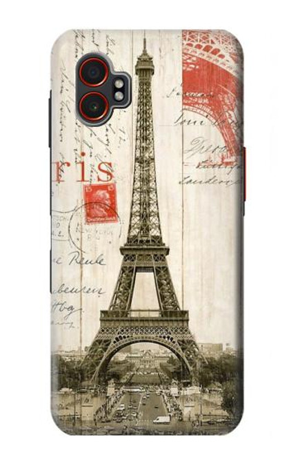 S2108 Eiffel Tower Paris Postcard Case For Samsung Galaxy XCover7 Pro