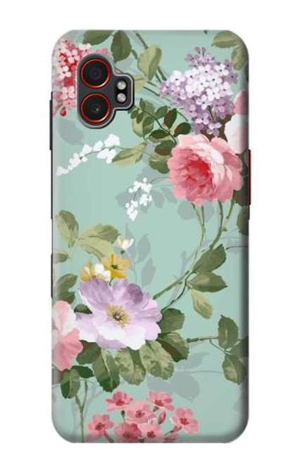 S2178 Flower Floral Art Painting Case For Samsung Galaxy XCover7 Pro