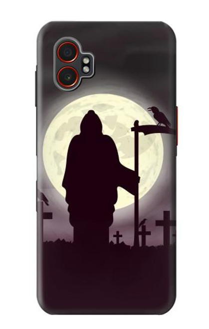 S3262 Grim Reaper Night Moon Cemetery Case For Samsung Galaxy XCover7 Pro