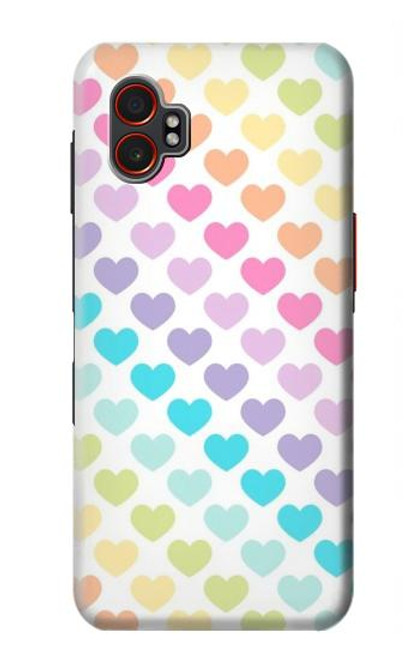 S3499 Colorful Heart Pattern Case For Samsung Galaxy XCover7 Pro