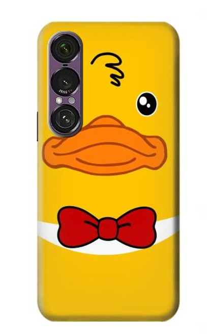 S2760 Yellow Duck Tuxedo Cartoon Case For Sony Xperia 1 VII