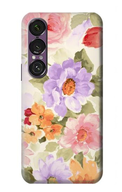 S3035 Sweet Flower Painting Case For Sony Xperia 1 VII