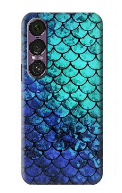 S3047 Green Mermaid Fish Scale Case For Sony Xperia 1 VII