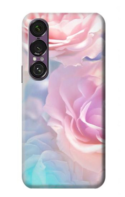 S3050 Vintage Pastel Flowers Case For Sony Xperia 1 VII