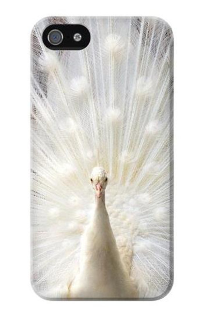 S1980 White Peacock Case For iPhone 5 5S SE
