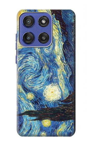 S0213 Van Gogh Starry Nights Case For Motorola Moto G Stylus 5G (2025,2026), Edge 60 Stylus