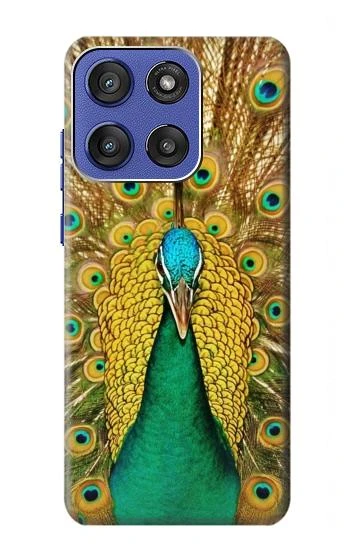 S0513 Peacock Case For Motorola Moto G Stylus 5G (2025,2026), Edge 60 Stylus
