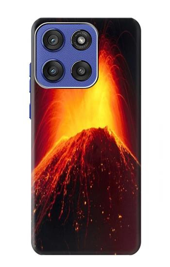 S0745 Volcano Lava Case For Motorola Moto G Stylus 5G (2025,2026), Edge 60 Stylus