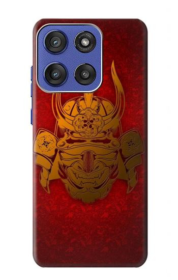 S0820 Samurai Mask Helmet Case For Motorola Moto G Stylus 5G (2025,2026), Edge 60 Stylus