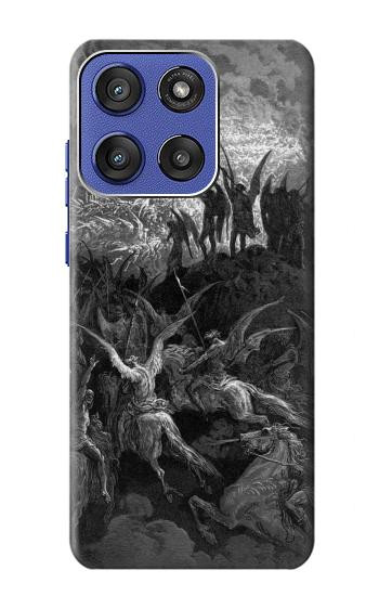 S1026 Gustave Dore Paradise Lost Case For Motorola Moto G Stylus 5G (2025,2026), Edge 60 Stylus