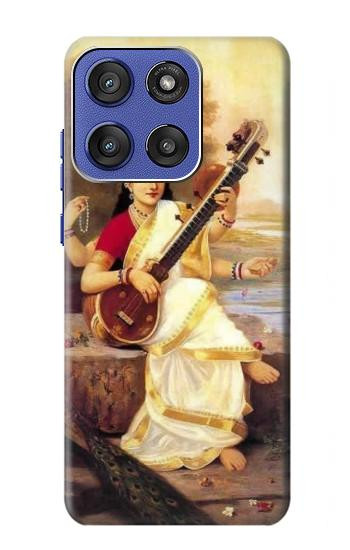 S1420 Saraswati Hindu Goddess Case For Motorola Moto G Stylus 5G (2025,2026), Edge 60 Stylus