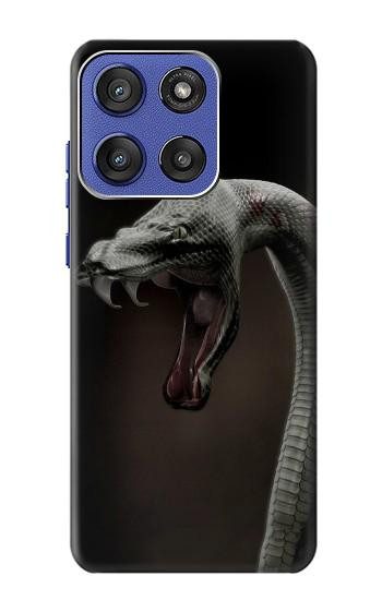 S1597 Black Mamba Snake Case For Motorola Moto G Stylus 5G (2025,2026), Edge 60 Stylus