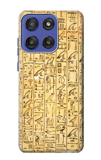 S1625 Egyptian Coffin Texts Case For Motorola Moto G Stylus 5G (2025,2026), Edge 60 Stylus