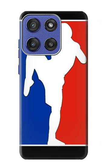 S2278 Muay Thai Kickboxing MMA Martial Art White Case For Motorola Moto G Stylus 5G (2025,2026), Edge 60 Stylus
