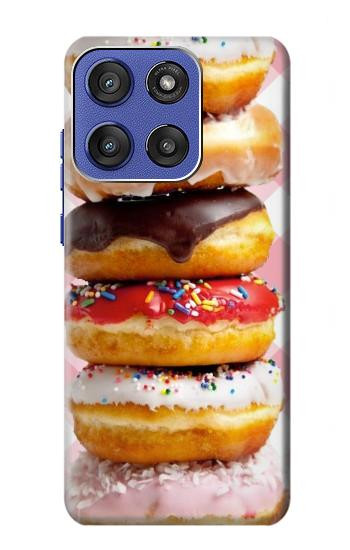 S2431 Fancy Sweet Donuts Case For Motorola Moto G Stylus 5G (2025,2026), Edge 60 Stylus