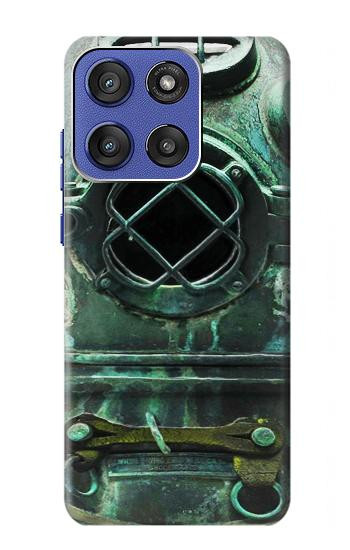 S2632 Antique Vintage Deep Sea Diver Helmet Case For Motorola Moto G Stylus 5G (2025,2026), Edge 60 Stylus