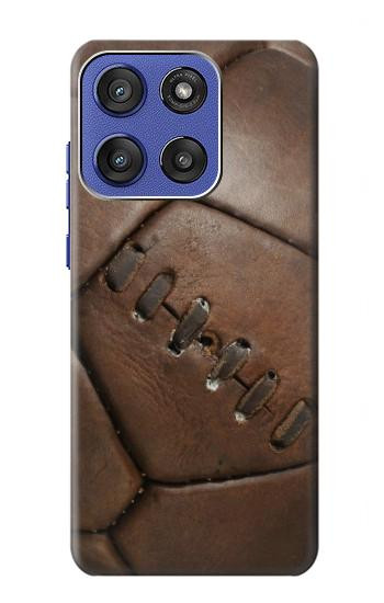 S2661 Leather Soccer Football Graphic Case For Motorola Moto G Stylus 5G (2025,2026), Edge 60 Stylus