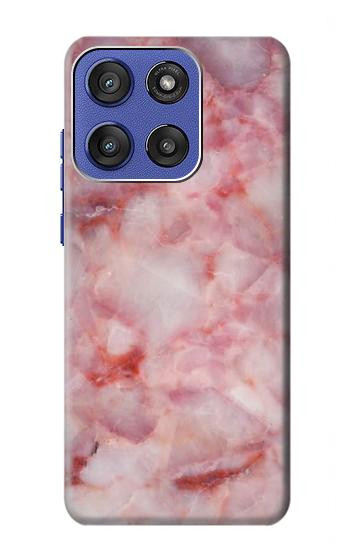 S2843 Pink Marble Texture Case For Motorola Moto G Stylus 5G (2025,2026), Edge 60 Stylus