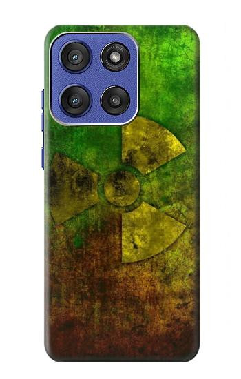 S3202 Radioactive Nuclear Hazard Symbol Case For Motorola Moto G Stylus 5G (2025,2026), Edge 60 Stylus