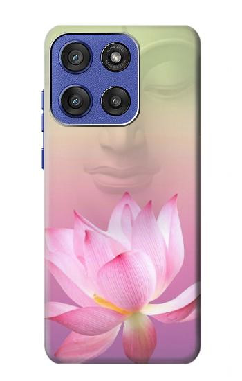 S3511 Lotus flower Buddhism Case For Motorola Moto G Stylus 5G (2025,2026), Edge 60 Stylus