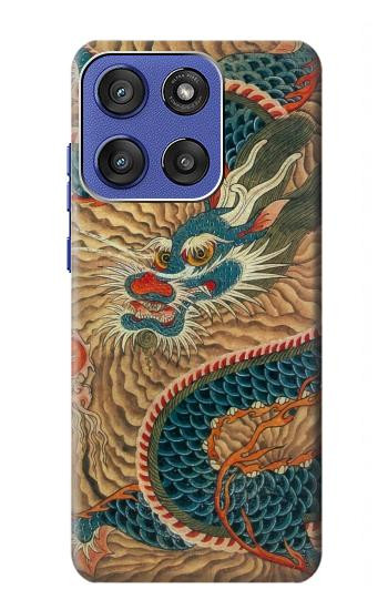 S3541 Dragon Cloud Painting Case For Motorola Moto G Stylus 5G (2025,2026), Edge 60 Stylus