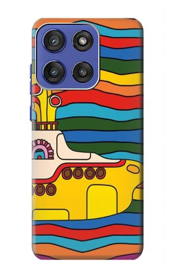 S3599 Hippie Submarine Case For Motorola Moto G Stylus 5G (2025,2026), Edge 60 Stylus