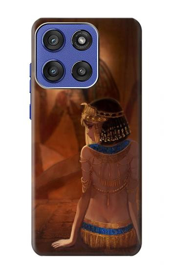 S3919 Egyptian Queen Cleopatra Anubis Case For Motorola Moto G Stylus 5G (2025,2026), Edge 60 Stylus