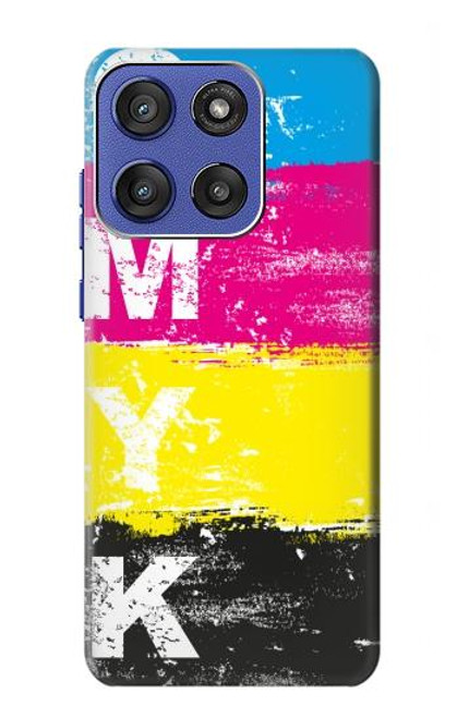 S3930 Cyan Magenta Yellow Key Case For Motorola Moto G Stylus 5G (2025), Edge 60 Stylus