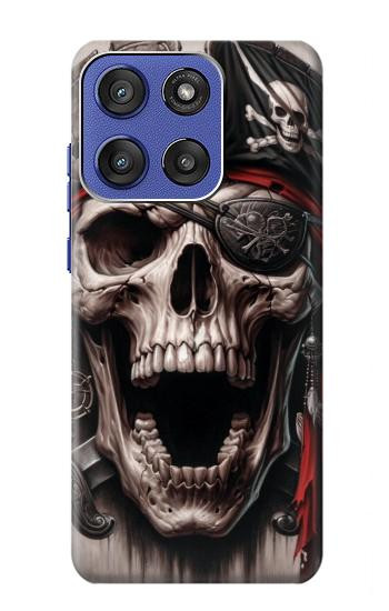 S4009 Pirate Skull Case For Motorola Moto G Stylus 5G (2025,2026), Edge 60 Stylus
