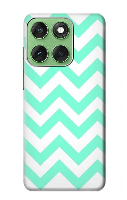 S1723 Mint Chevron Zigzag Case For Motorola Edge 60