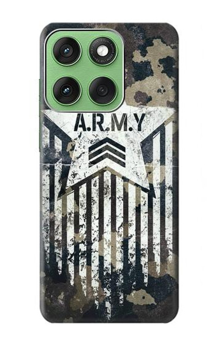 S3666 Army Camo Camouflage Case For Motorola Edge 60