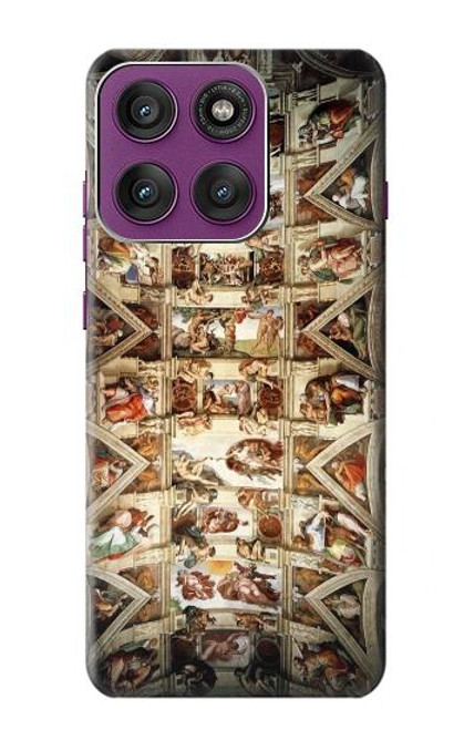 S0177 Michelangelo Chapel ceiling Case For Motorola Edge 60 Pro