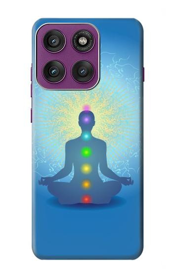 S2295 Bhuddha Aura Chakra Balancing Healing Case For Motorola Edge 60 Pro
