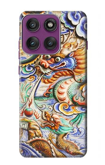 S2584 Traditional Chinese Dragon Art Case For Motorola Edge 60 Pro