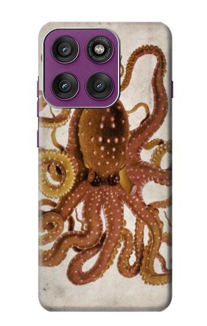 S2801 Vintage Octopus Case For Motorola Edge 60 Pro
