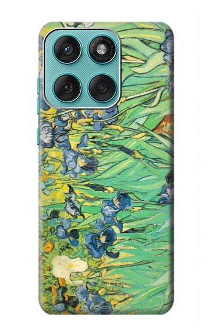 S0210 Van Gogh Irises Case For Motorola Edge 60 Fusion