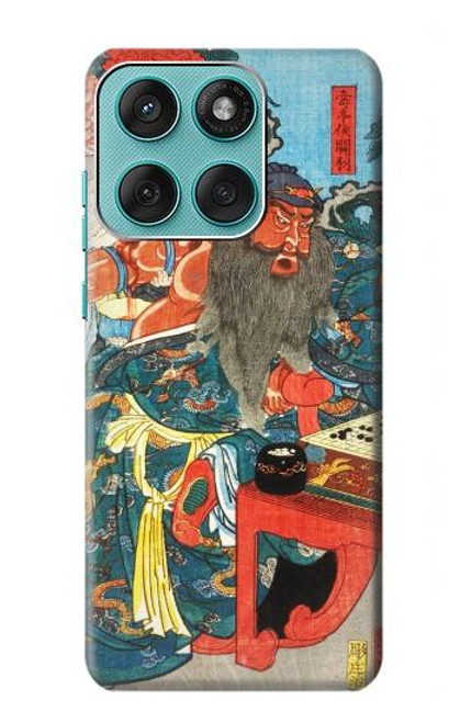S1826 Utagawa Kuniyoshi Guan Yu Case For Motorola Edge 60 Fusion
